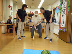 夏だ！祭りだ！！スイカ割りだ！！！