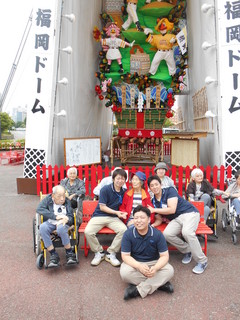 飾り山見学に行ってきました！！